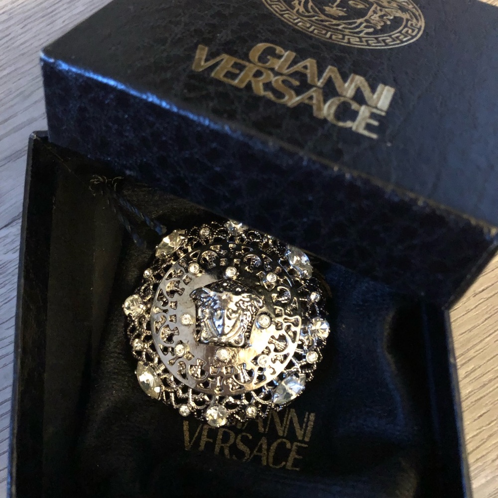 Authentic Vintage Versace Medusa  Brooch